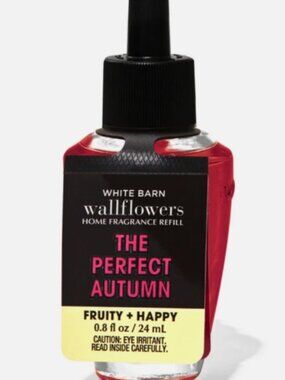 Bath and Body Works The Perfect Autumn Wallflower Fragrance Refills Lot of 5
